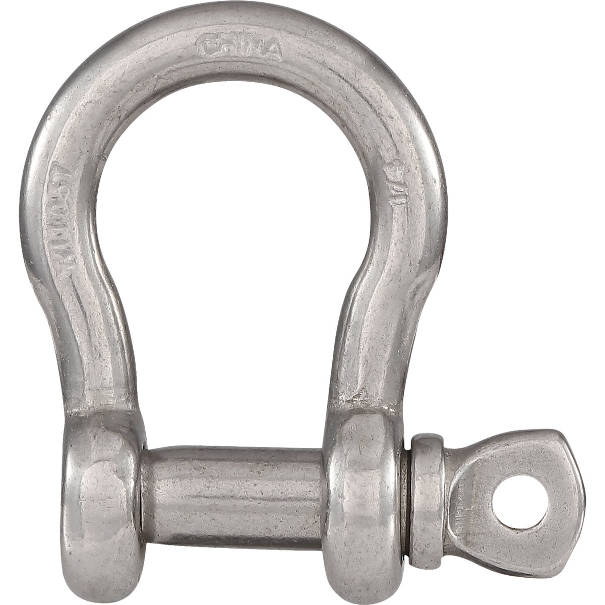 National Anchor Shackles, Stainless Steel, 1/4 In.