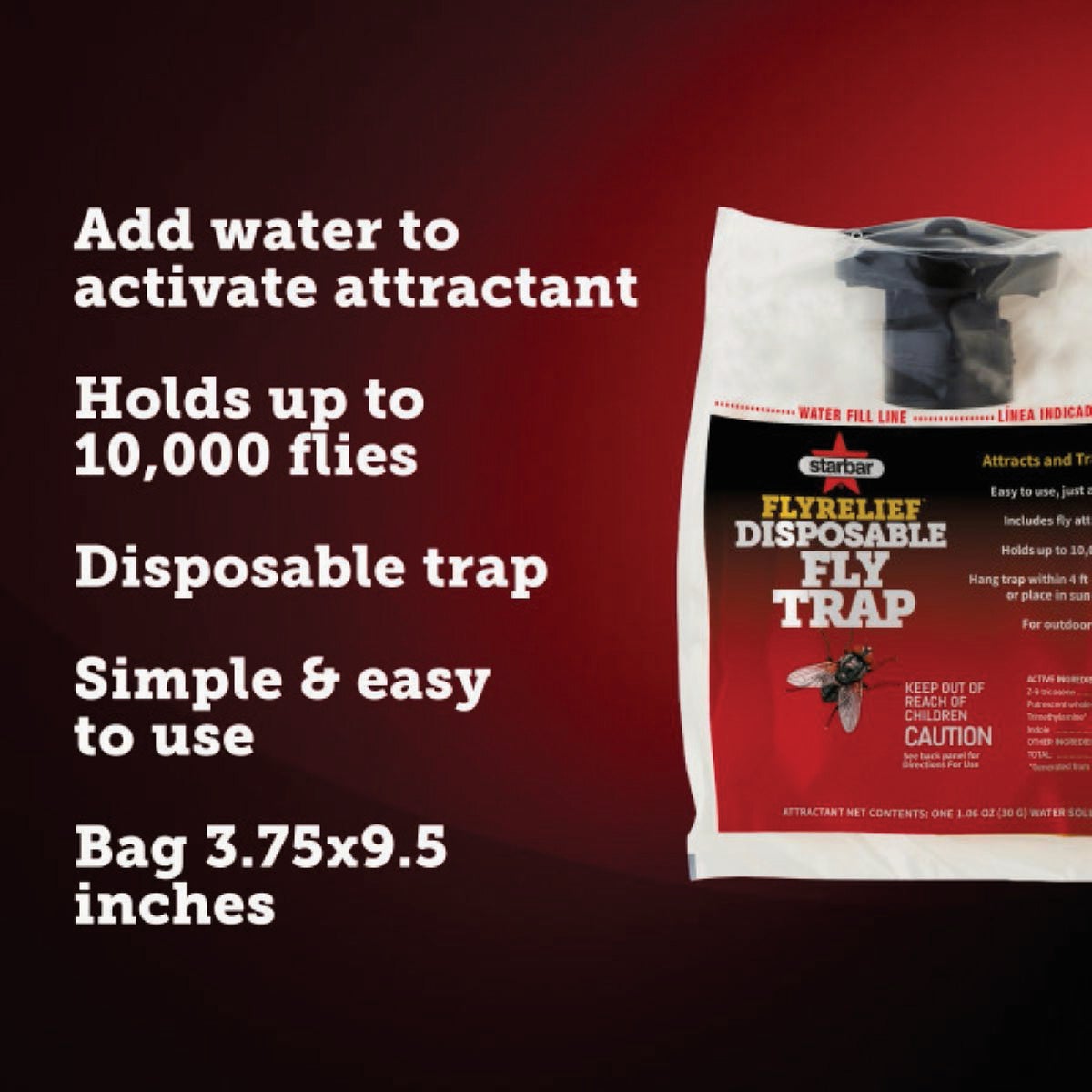 Starbar FlyRelief Disposable Fly Trap Image 2