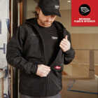 Milwaukee FREEFLEX Men's Large Black Softshell Hooded Jacket Image 2