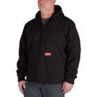 Milwaukee FREEFLEX Men's Large Black Softshell Hooded Jacket Image 1