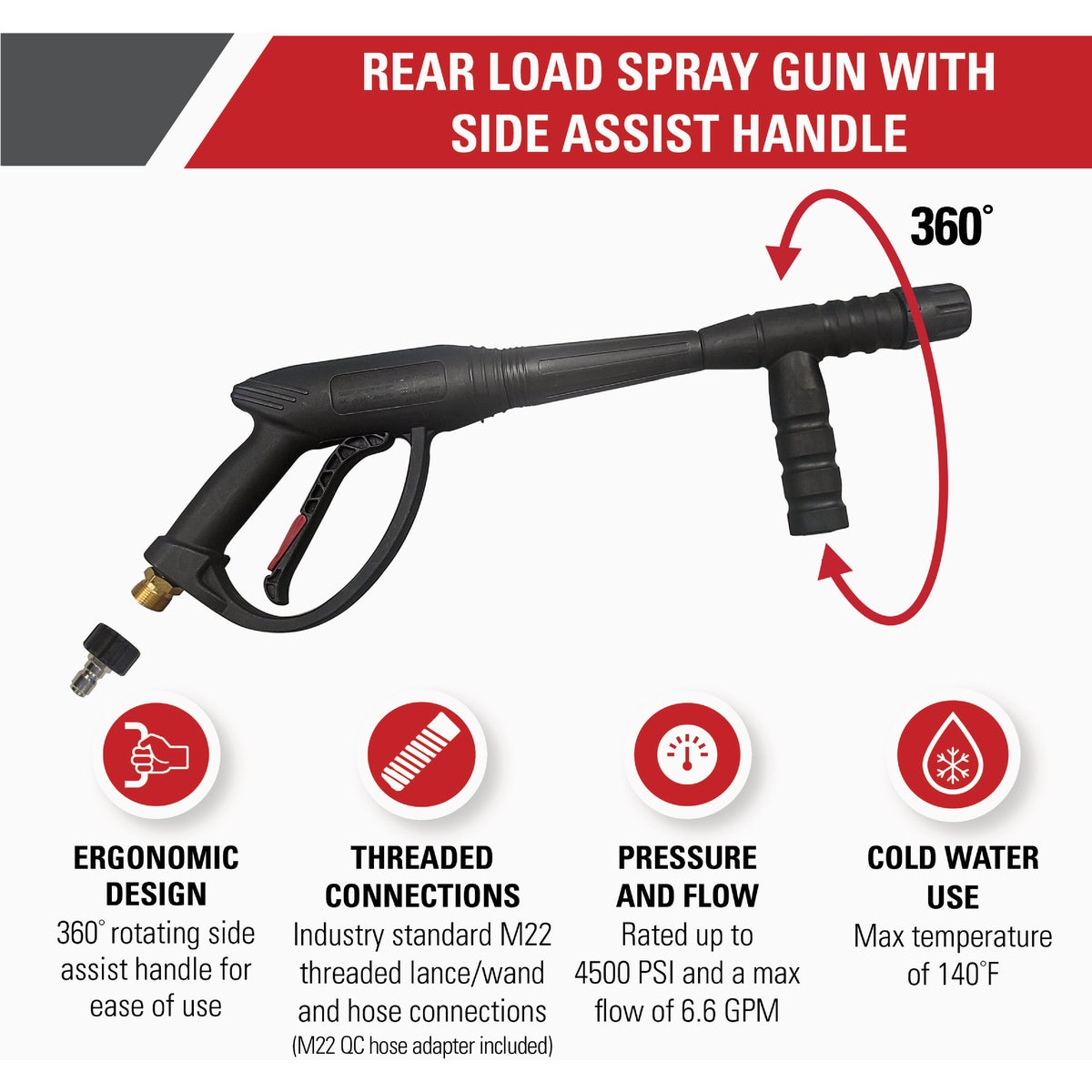 Simpson Universal Pressure Washer Spray Gun Image 4