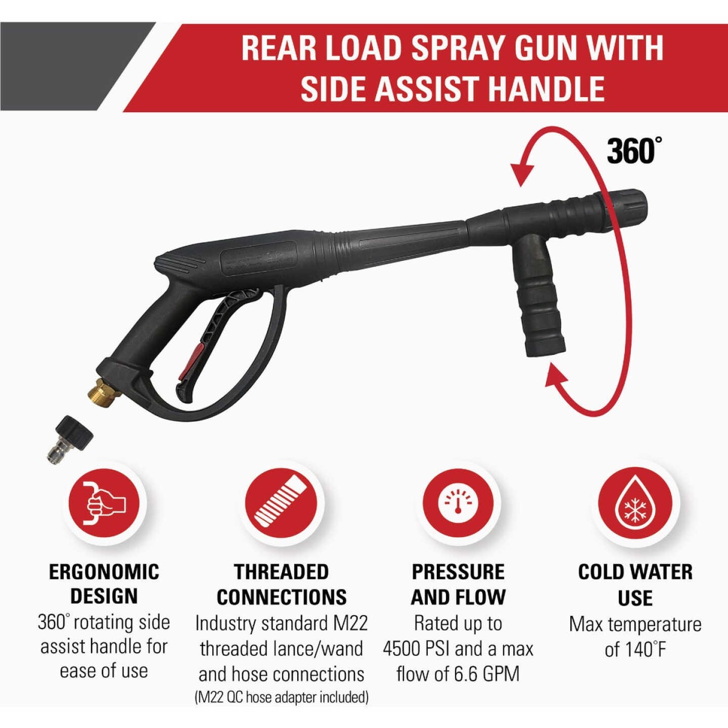 Simpson Universal Pressure Washer Spray Gun Image 4