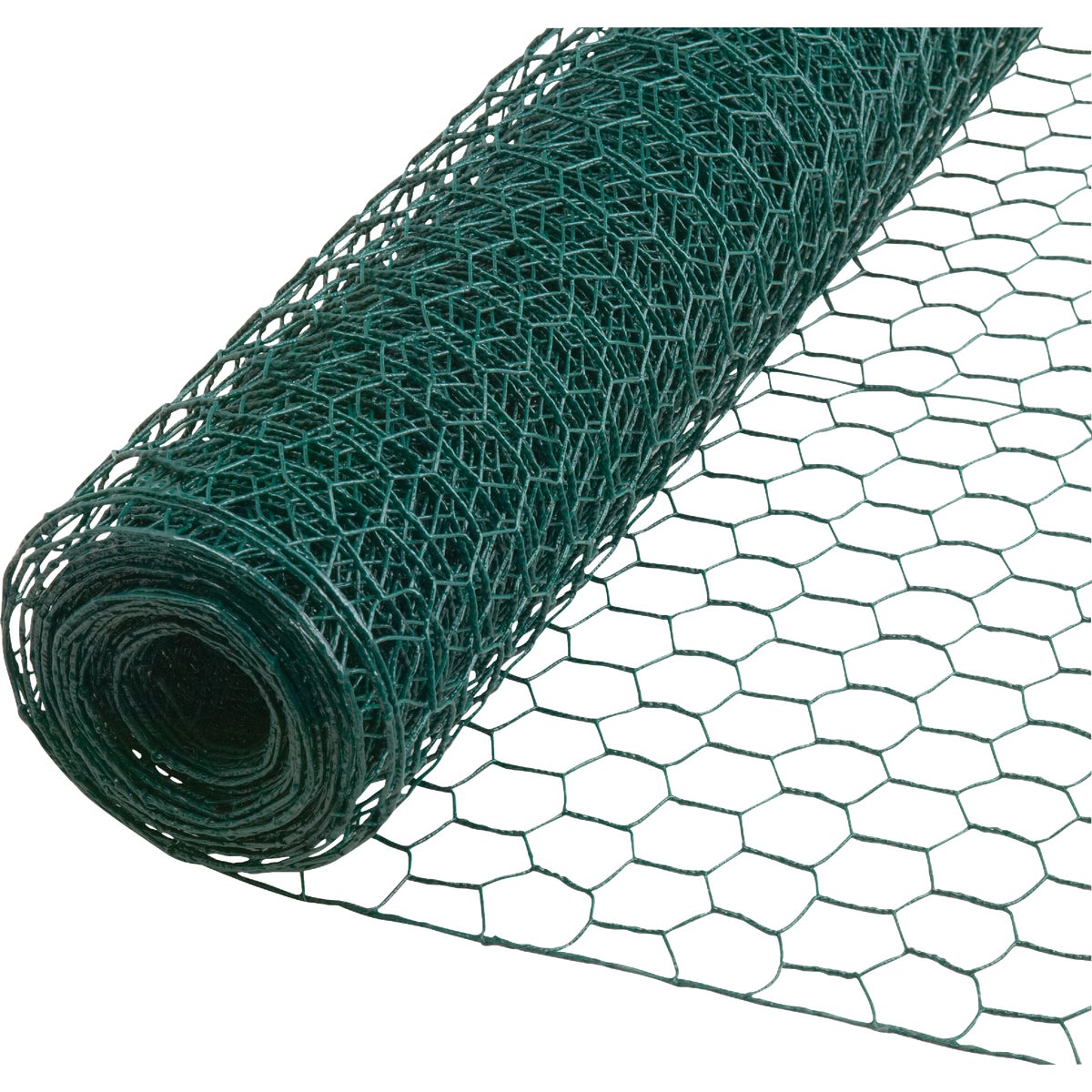 Agway 1 In. x 24 In. H. x 25 Ft. L. Green Vinyl-Coated Poultry Netting
