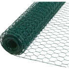 Agway 1 In. x 24 In. H. x 25 Ft. L. Green Vinyl-Coated Poultry Netting Image 1