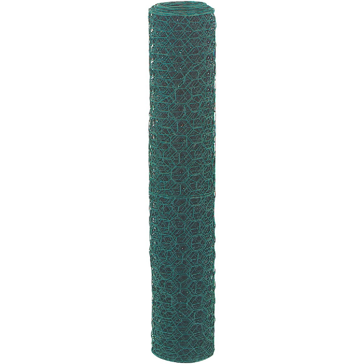 Agway 1 In. x 24 In. H. x 25 Ft. L. Green Vinyl-Coated Poultry Netting Image 3