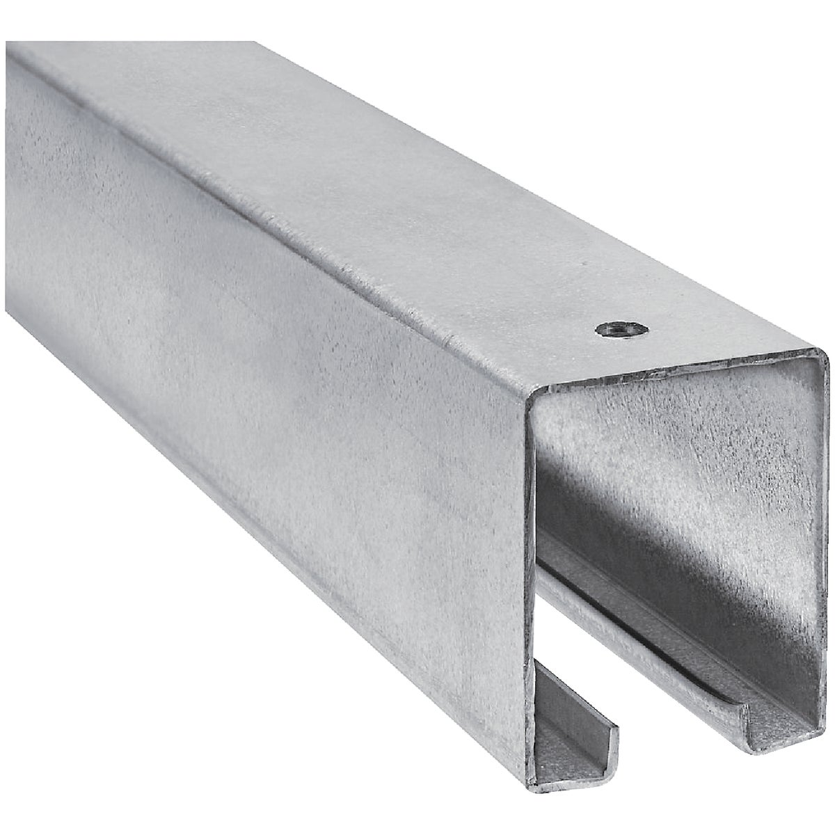 National Hardware 8 Ft. Galvanized Box Rail Barn Door Rail