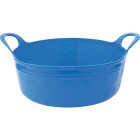 Tuff Stuff 5 Qt. Sky Blue Plastic Flex Tub Image 1