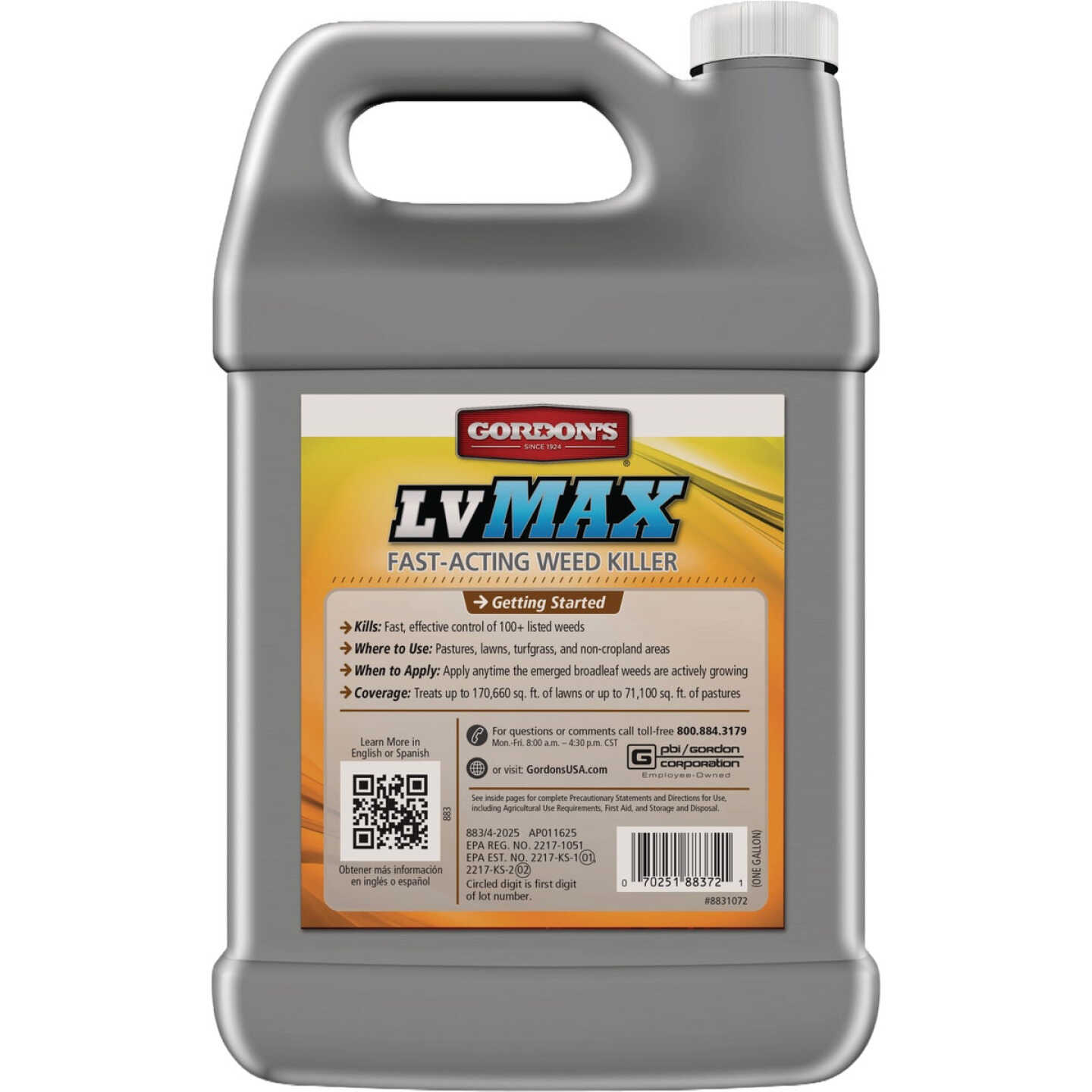 Gordon's LV MAX 1 Gal. Concentrate Fast-Acting Weed Killer Image 3