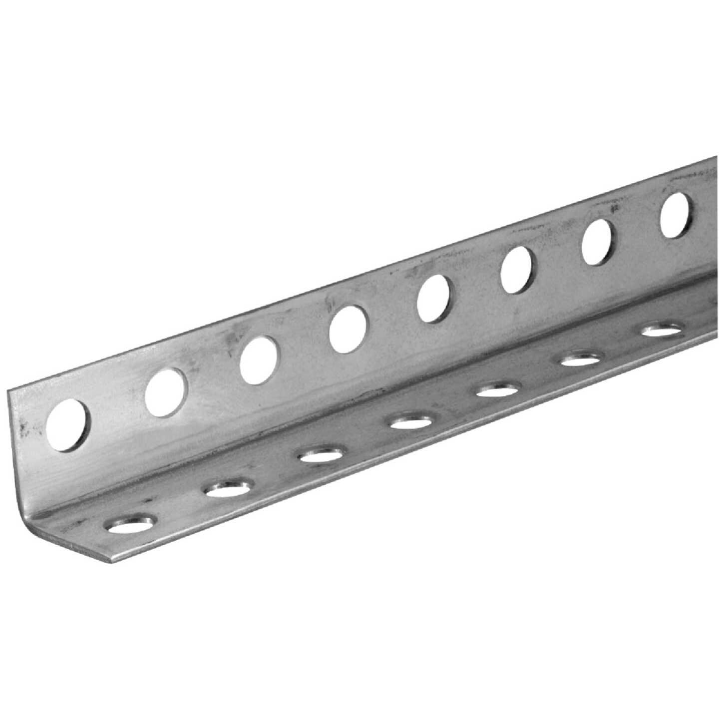 Hillman Steelworks Zinc-Plated 1-1/4 In. x 3 Ft. Perforated Steel Angle Image 1