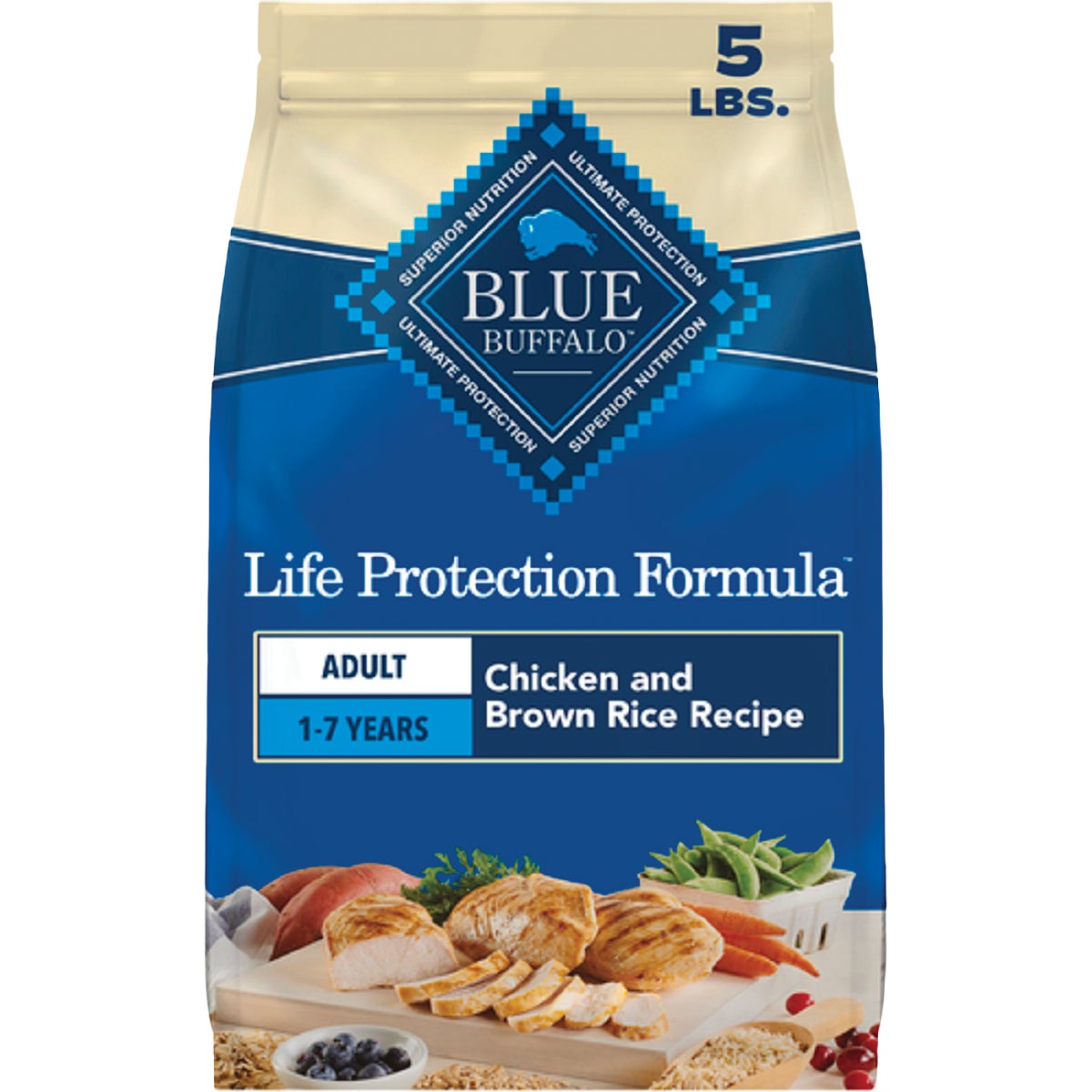 Blue Buffalo 5 Lb. Chicken/Rice Dry Dog Food