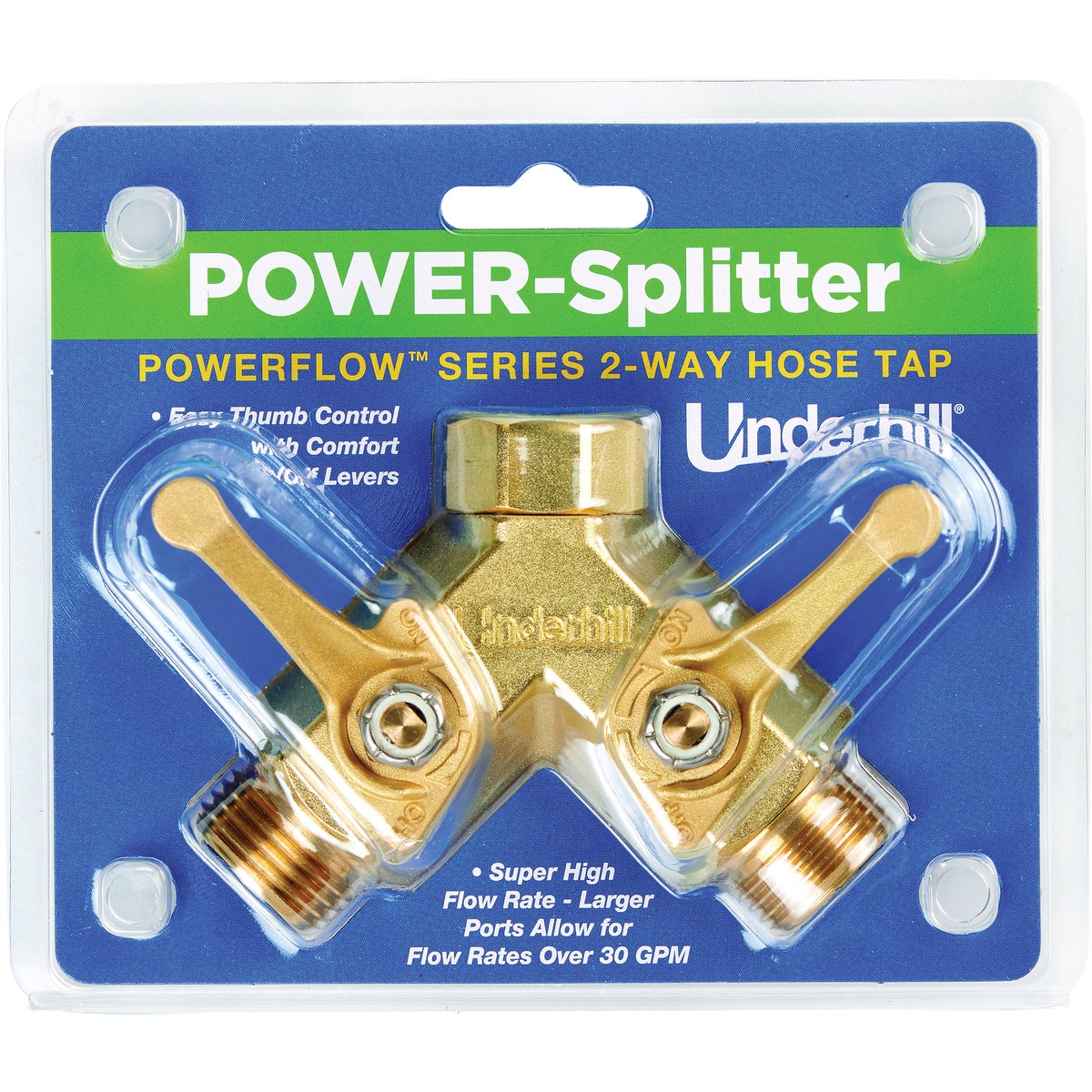 Underhill Power-Splitter 2-Way Hose Y-Shut-Off Image 7