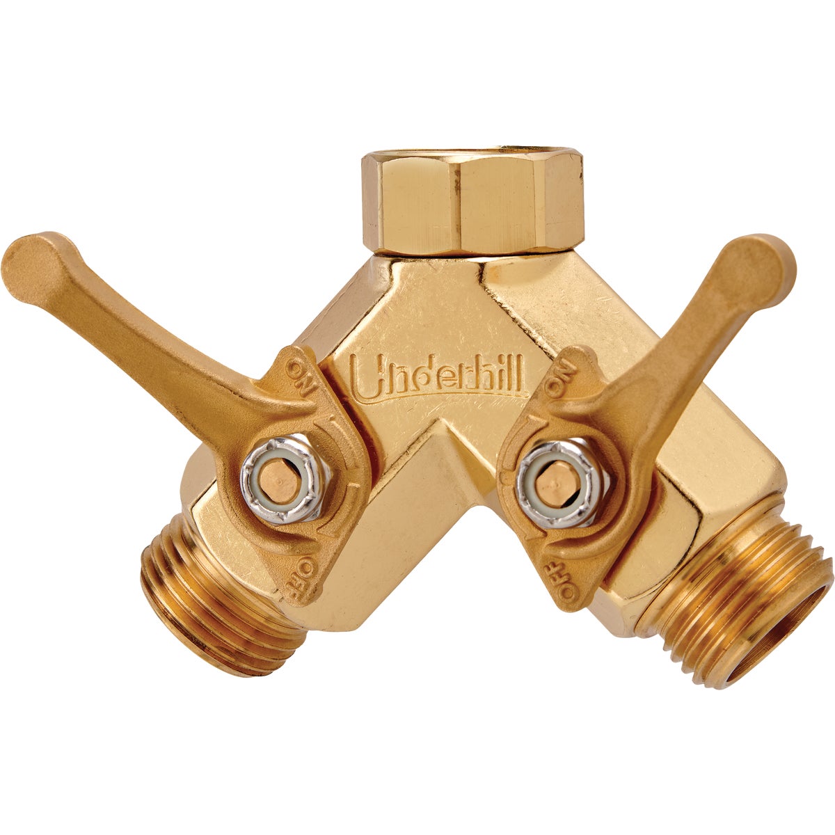 Underhill Power-Splitter 2-Way Hose Y-Shut-Off