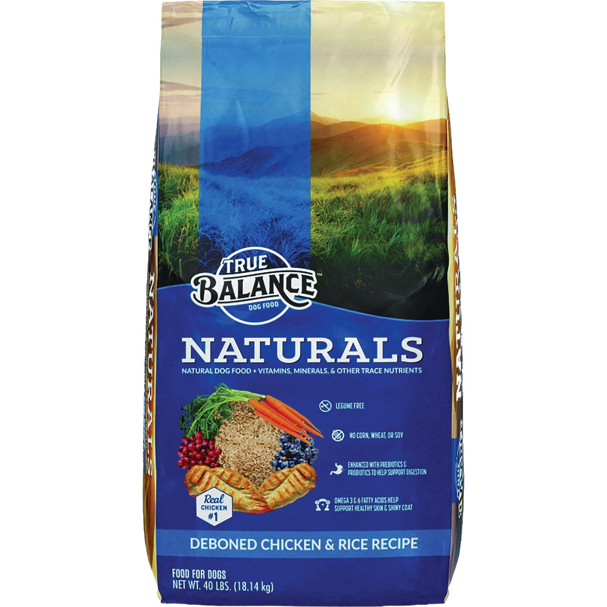 True Balance Naturals 40 Lb. Deboned Chicken & Rice Dry Dog Food