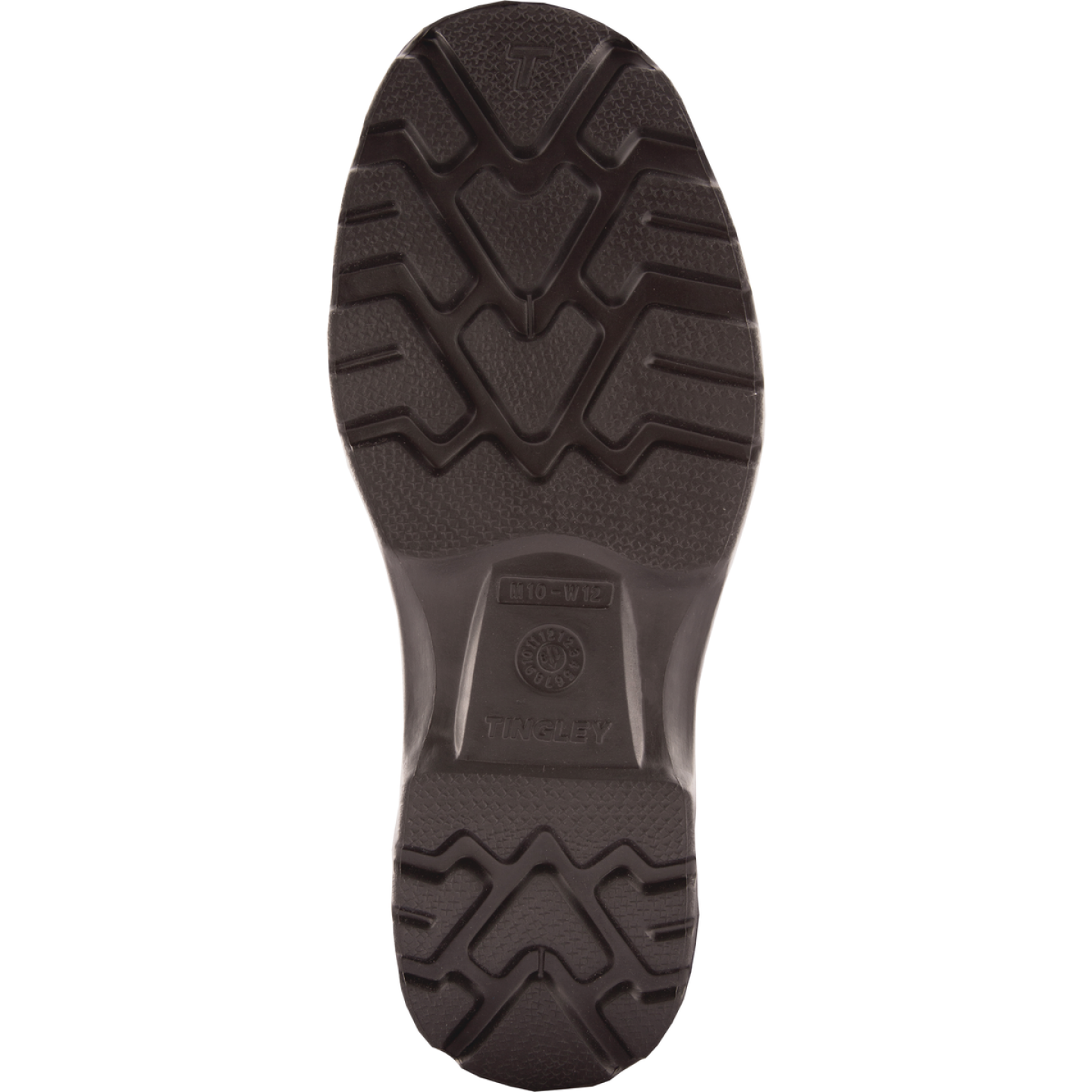 Tingley Airgo Men's Size 9 Black Rubber Boot Image 2