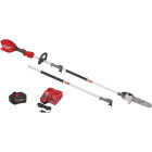 Milwaukee QUIK-LOK M18 FUEL 10 In. Pole Saw Kit with Battery & Charger Image 1