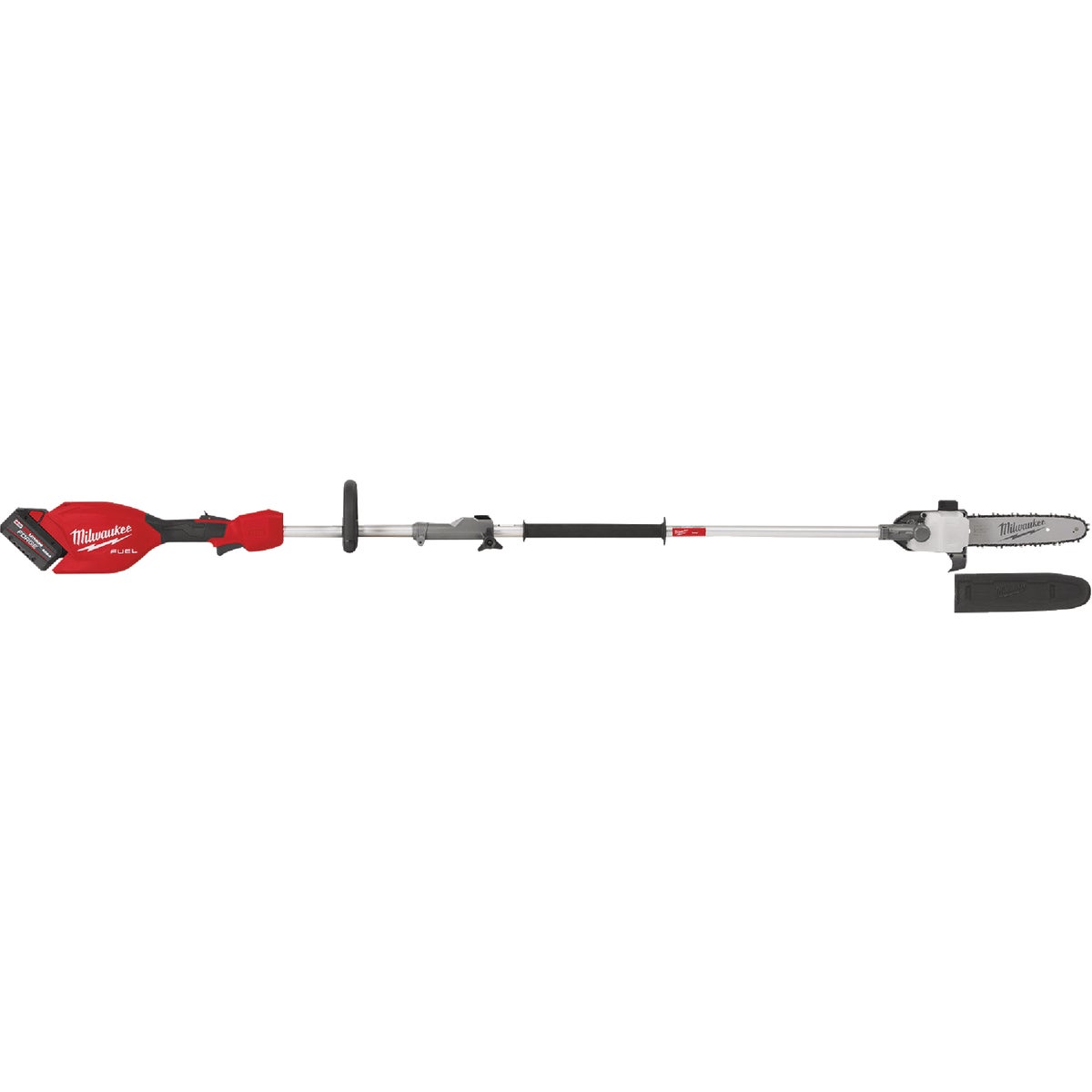 Milwaukee QUIK-LOK M18 FUEL 10 In. Pole Saw Kit with Battery & Charger Image 3
