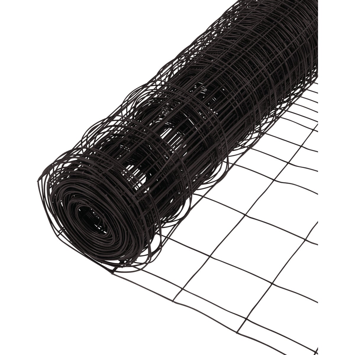 Agway 2.3 Ft. x 50 Ft. PVC Black Garden Fence