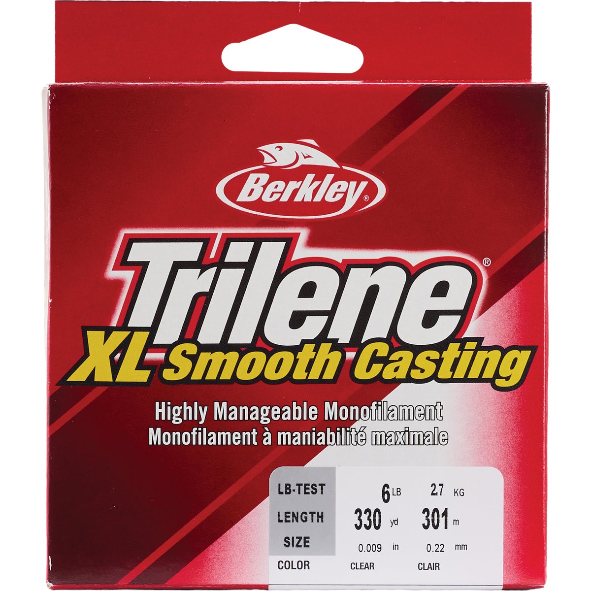 Berkley Trilene XL 6 Lb. 330 Yd. Clear Monofilament Fishing Line Image 2