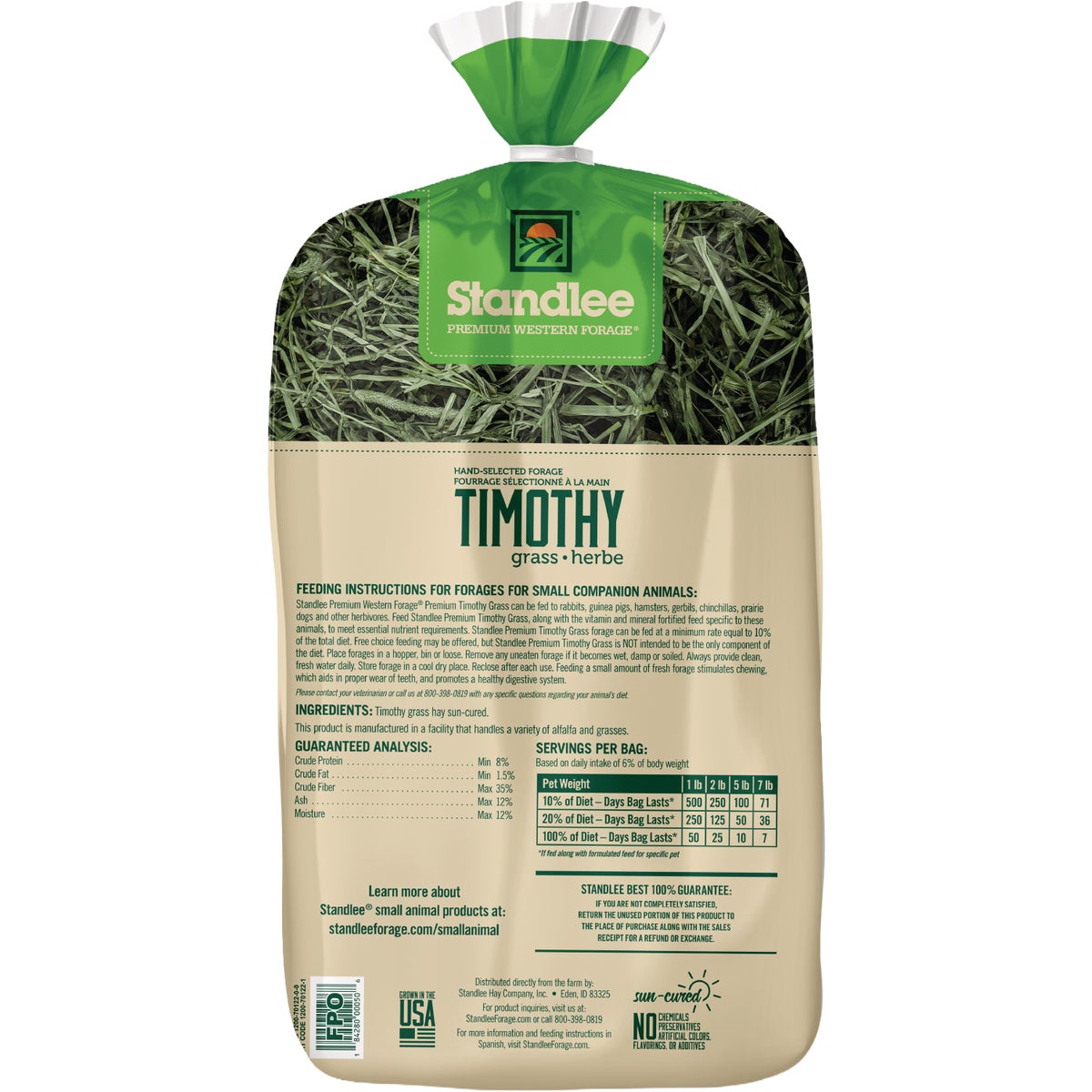Standlee 48 Oz. Timothy Grass Image 2