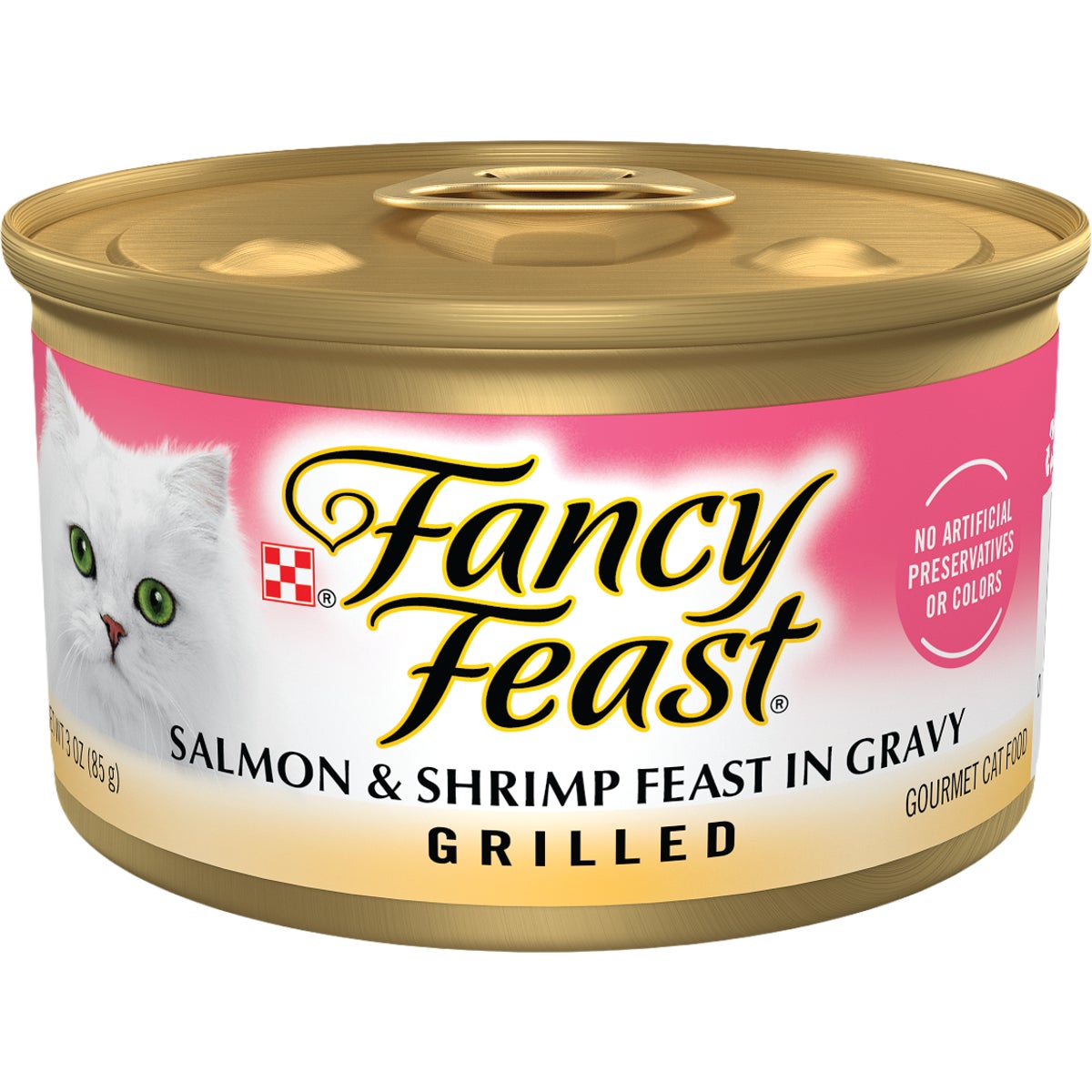 Purina Fancy Feast 3 Oz. Grilled Salmon & Shrimp Cat Food