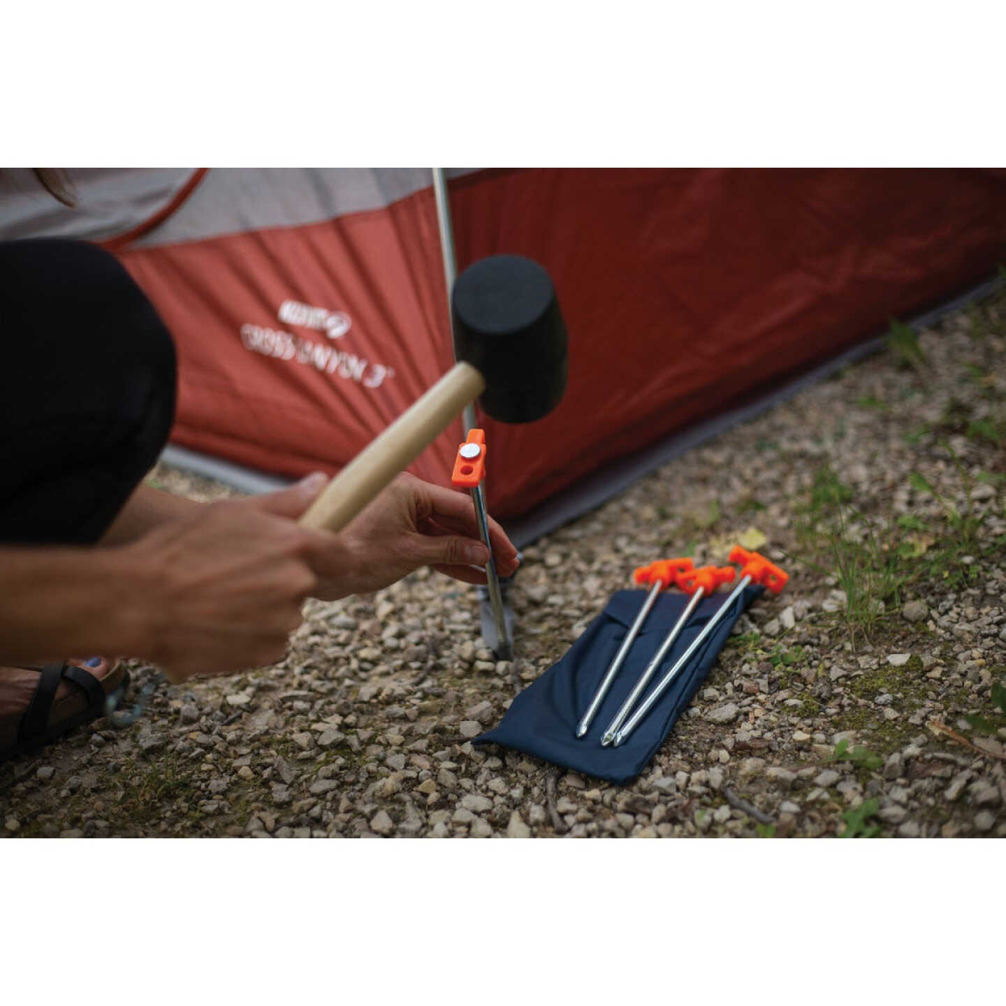 Coghlans 10 In. Steel Tent Nail Peg Image 2
