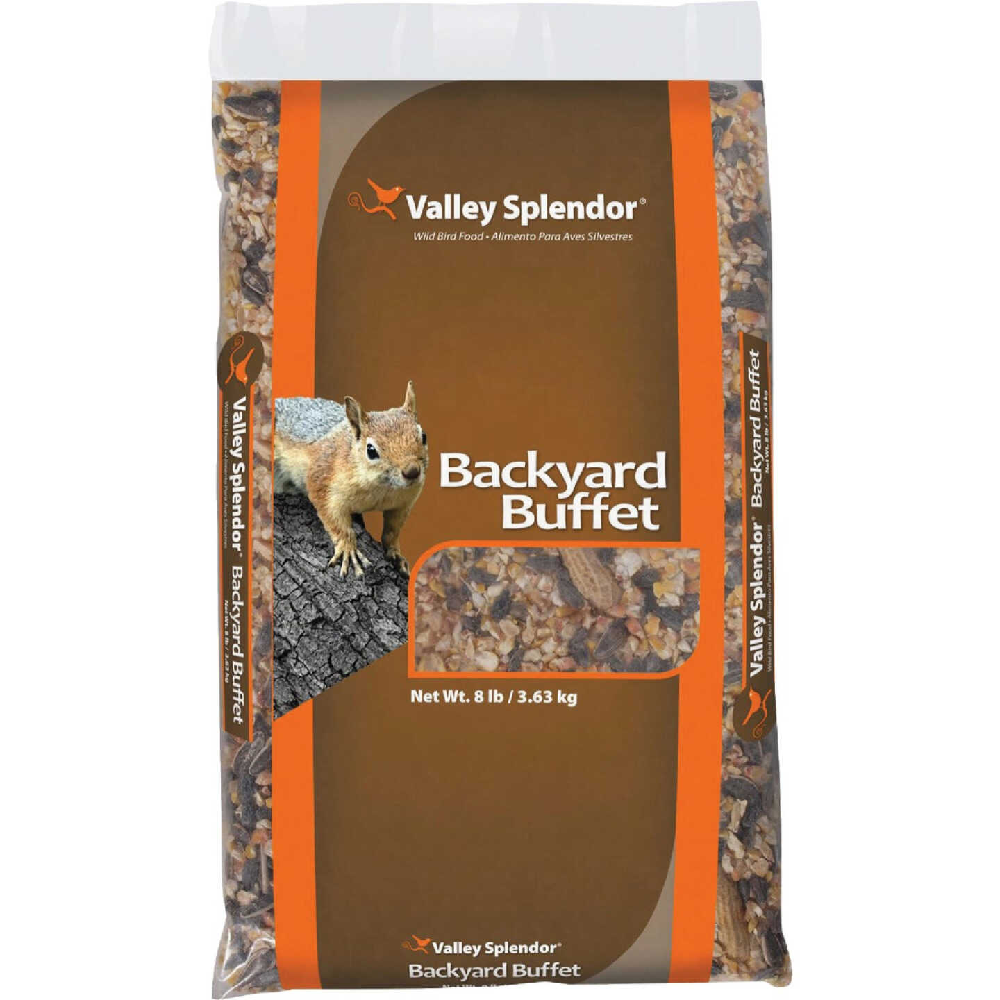 Valley Splendor Backyard Buffet 8 Lb. Chipmunk & Squirrel Wildlife Feed Image 1