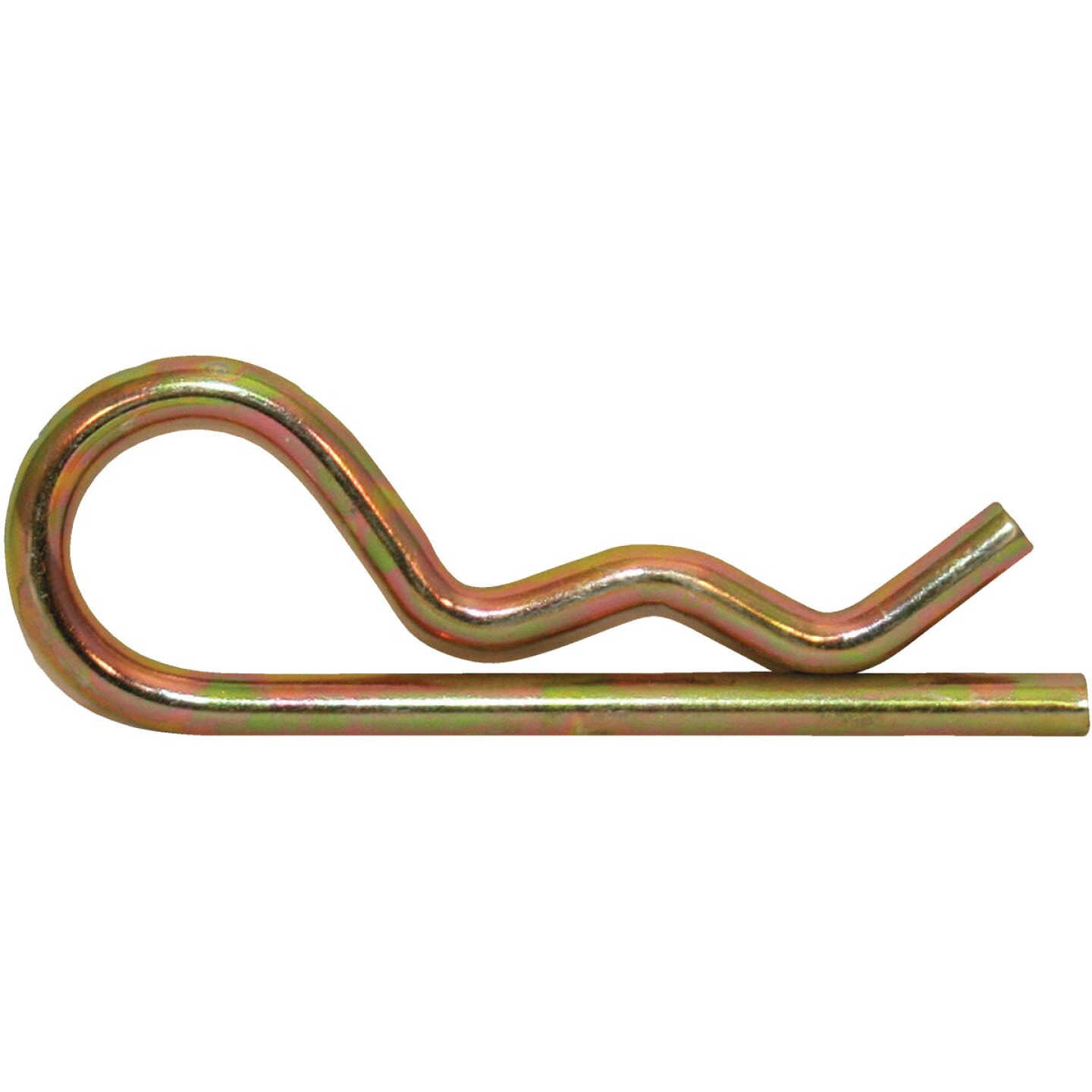 Koch 3/32 In. x 1-5/8 In. Yellow Zinc Dichromate-Plated Hitch Pin Clip (10-Pack) Image 1