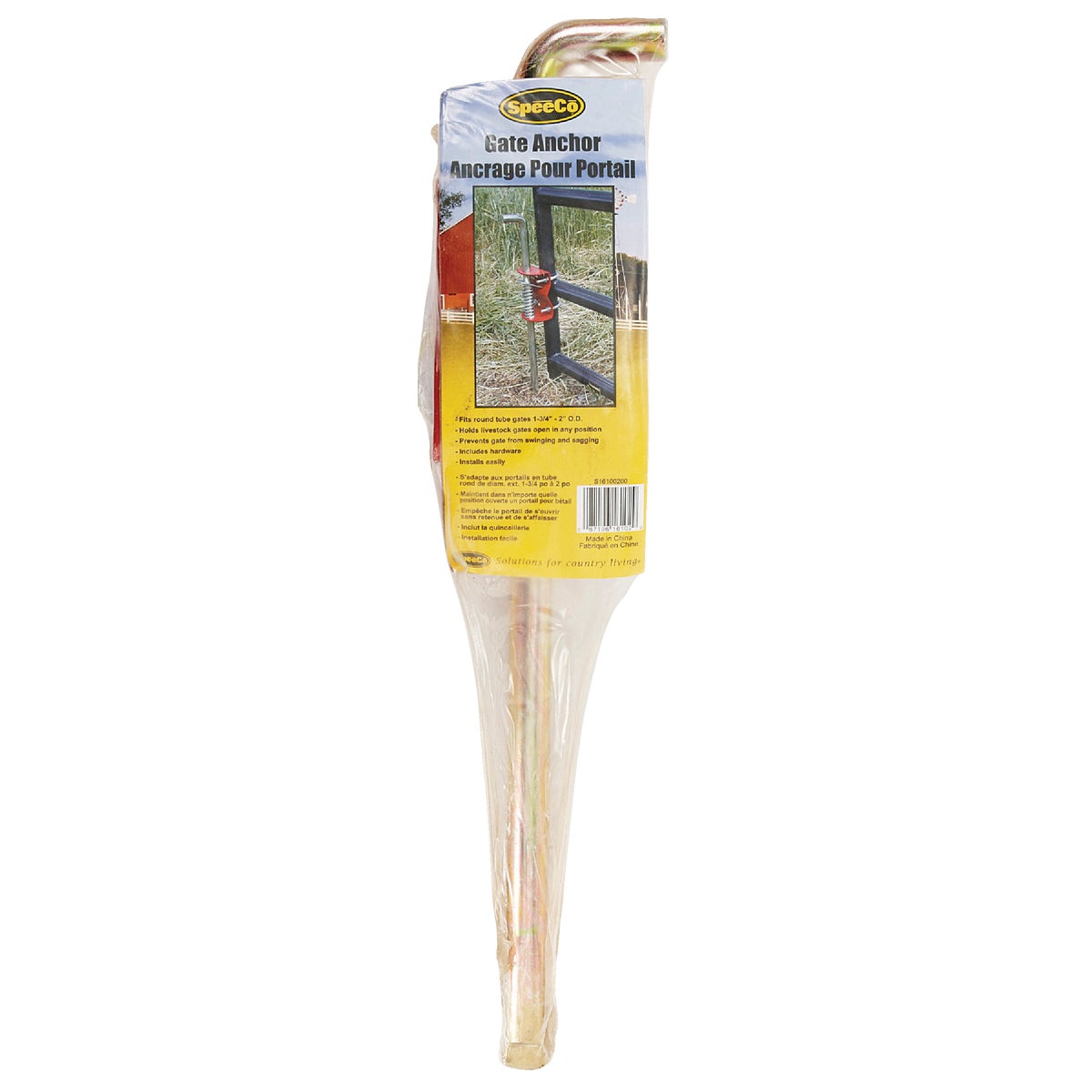 Speeco 1-3/4 In. to 2 In. Dia. Red Steel Gate Anchor Image 3