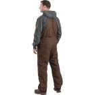 Berne Men's Medium Bark Heartland Insulated Washed Duck Bib Overalls Image 4