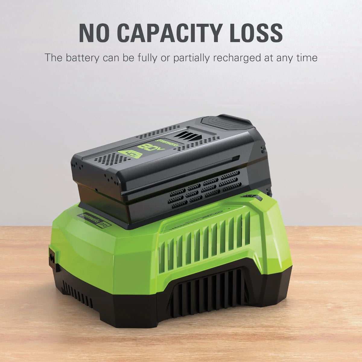 Greenworks 80V 4.0 Ah Battery Image 4