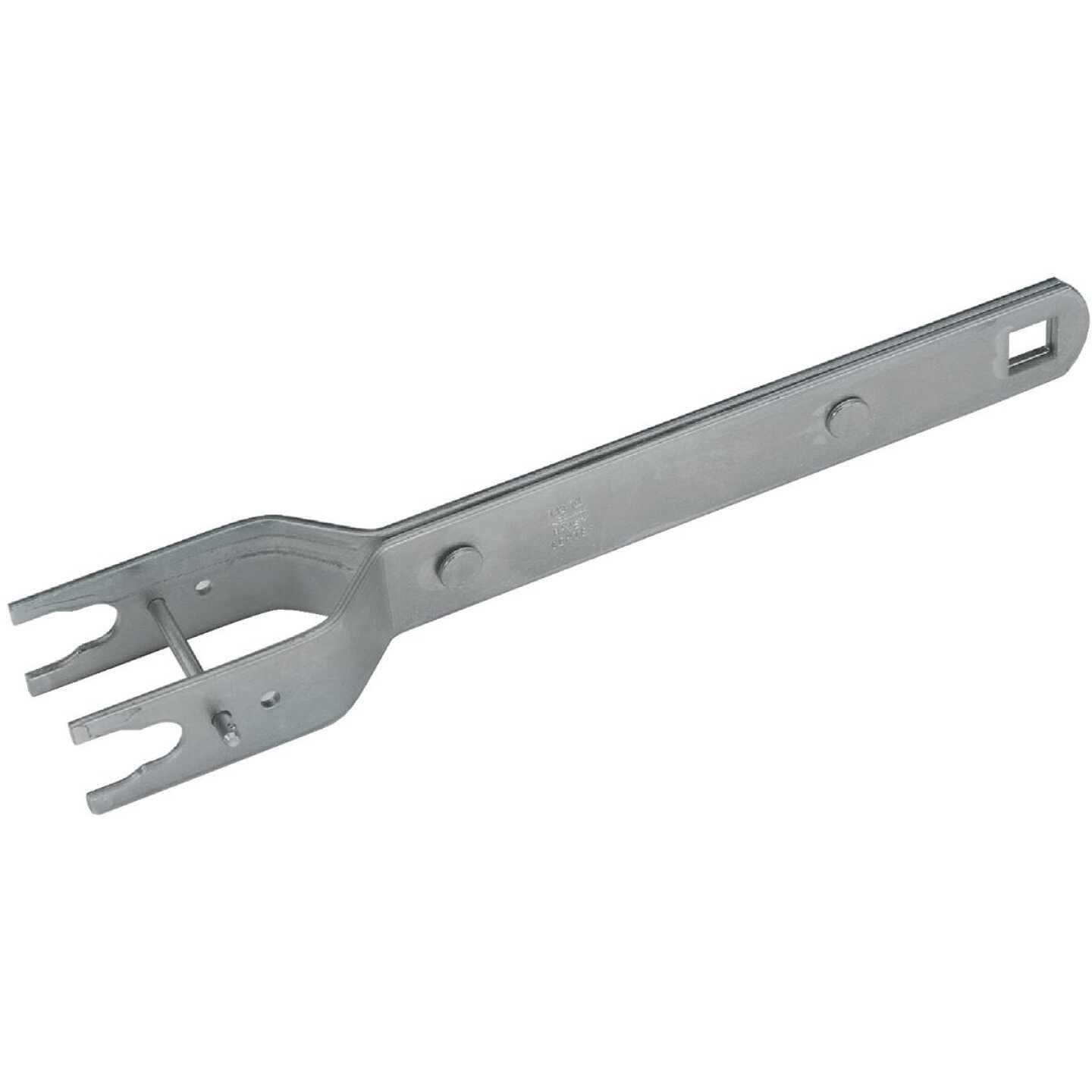 Dare Zinc-Plated Steel In-Line Strainer Handle Image 1