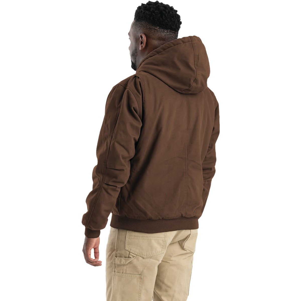 Berne Heartland Men's XL Bark Hooded Work Jacket Image 6
