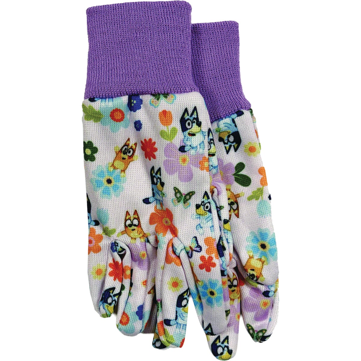 Midwest Gloves & Gear Bluey Violet Jersey Glove