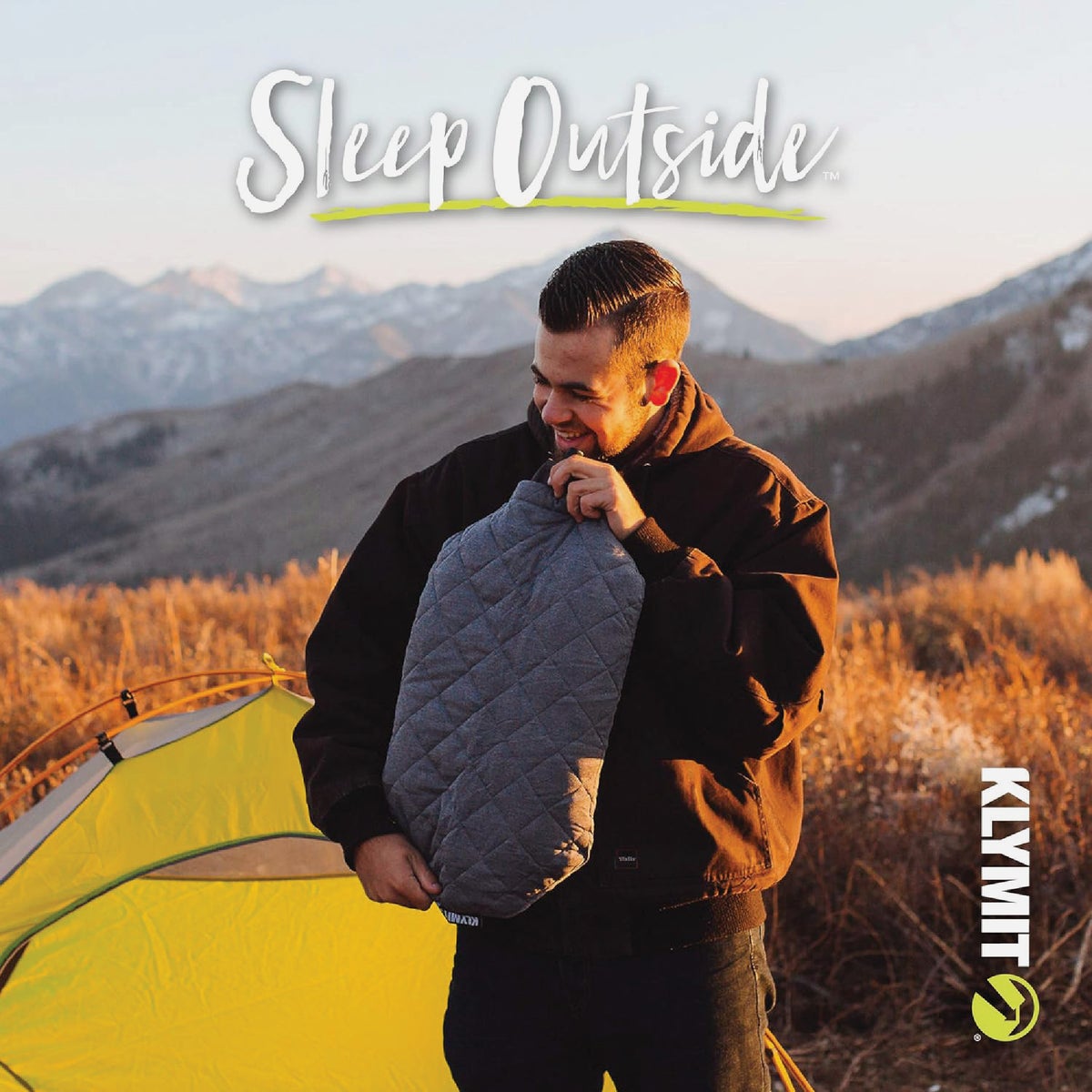 Klymit Luxe Gray Camping Pillow Image 4