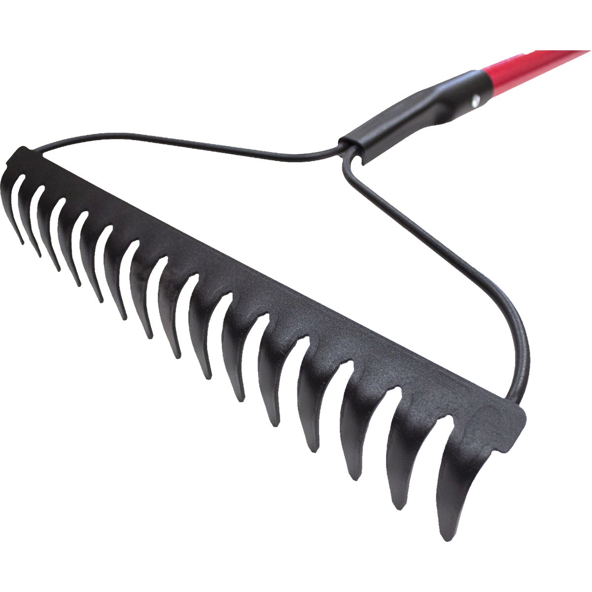 Bully Tools 16 In. Bow Rake with 58 In. Fiberglass Handle Image 3