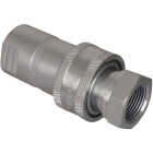 Apache 1/2 In. FNPT Steel Zinc-Plated Hydraulic Hose Coupler Image 1