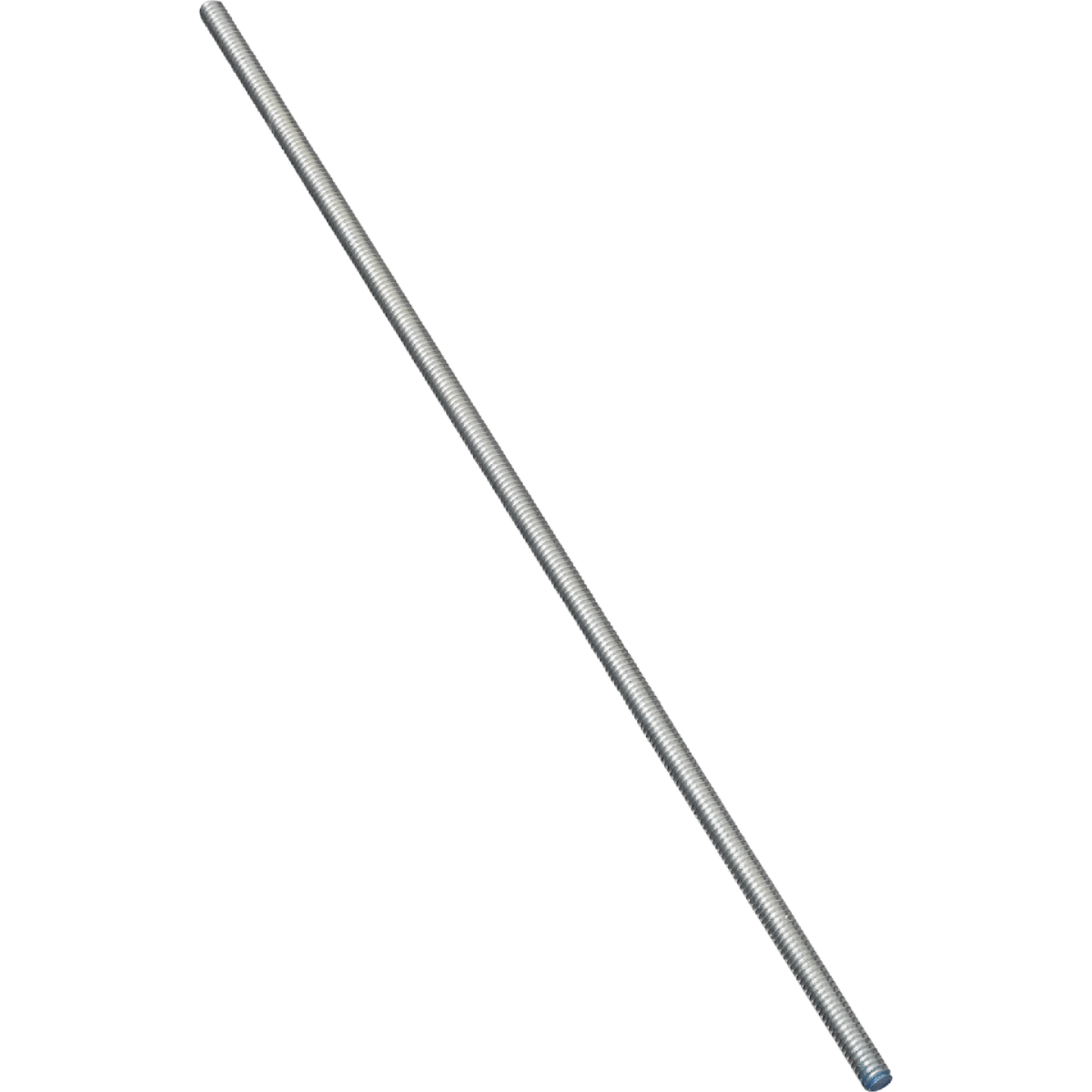 Hillman Steelworks 1/4 In. x 6 Ft. Steel Threaded Rod Image 2