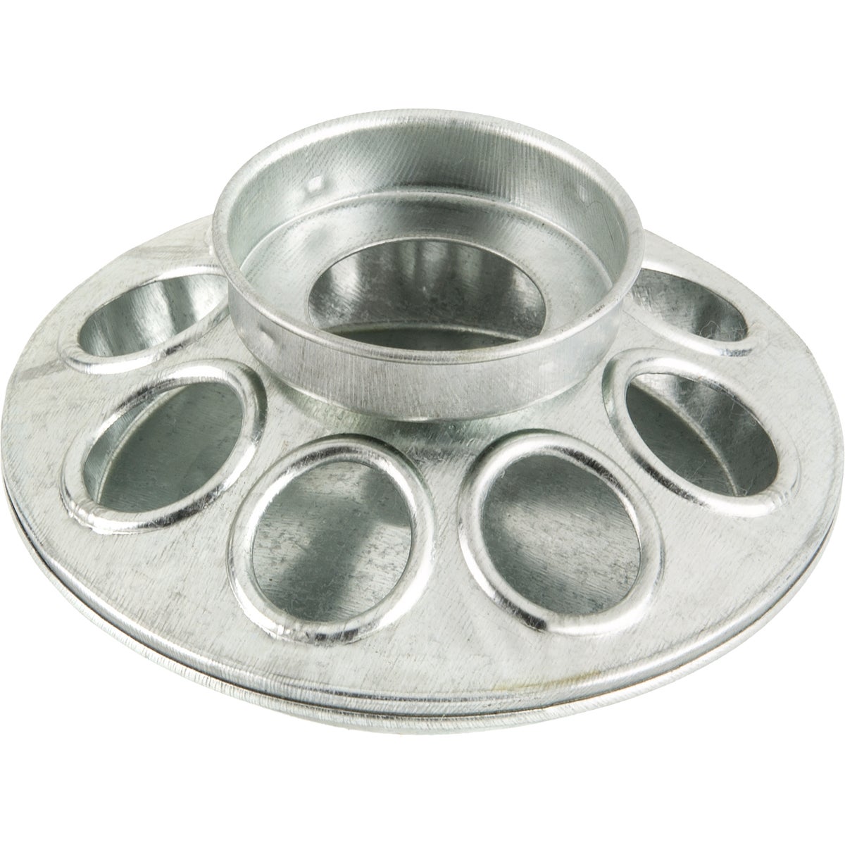 Manna Pro Harris Farms 1 Qt. Galvanized Screw-On Feeder Base