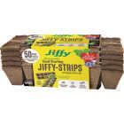 Jiffy 10-Cell Seed Starting Peat Strip Pots (5-Pack) Image 1