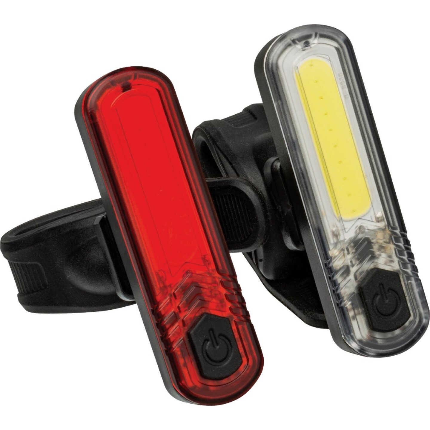 Pharos 650 LED USB Rechargeable Bicycle Light Set Image 1
