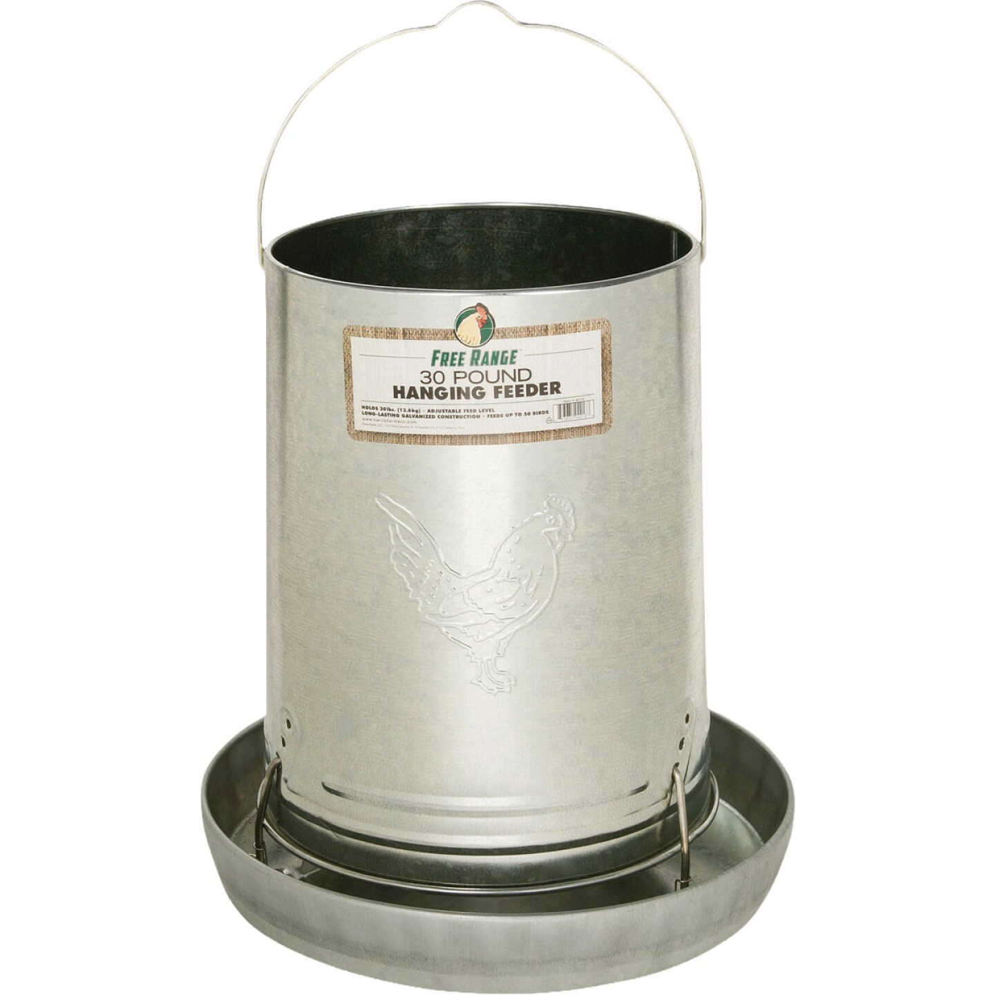 Manna Pro Harris Farms 30 Lb. Hanging Poultry Feeder Image 1