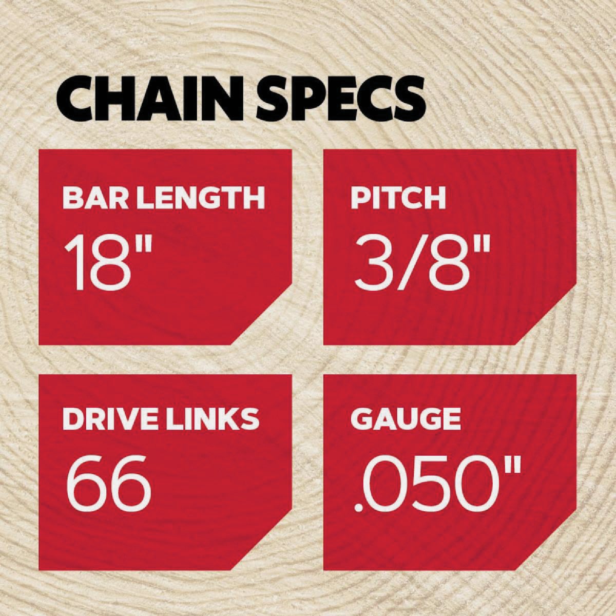 Oregon AdvanceCut 18 In. 66-Link Chainsaw Chain Image 5