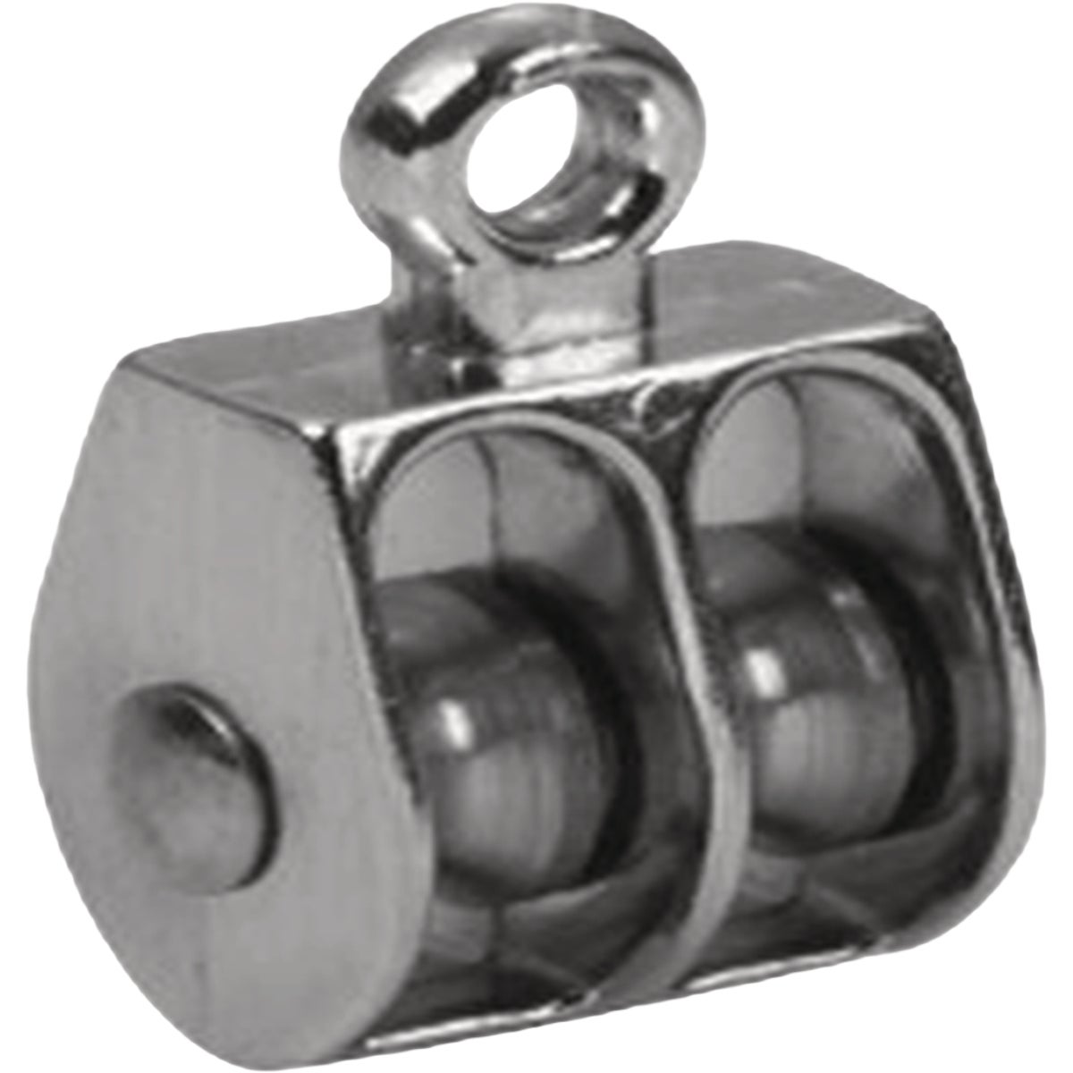 Campbell 3/4 In. Double Rigid Eye Rope Pulley