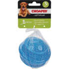 Boss Pet Chomper TPR Squeaky Spiral Ball Dog Toy Image 1