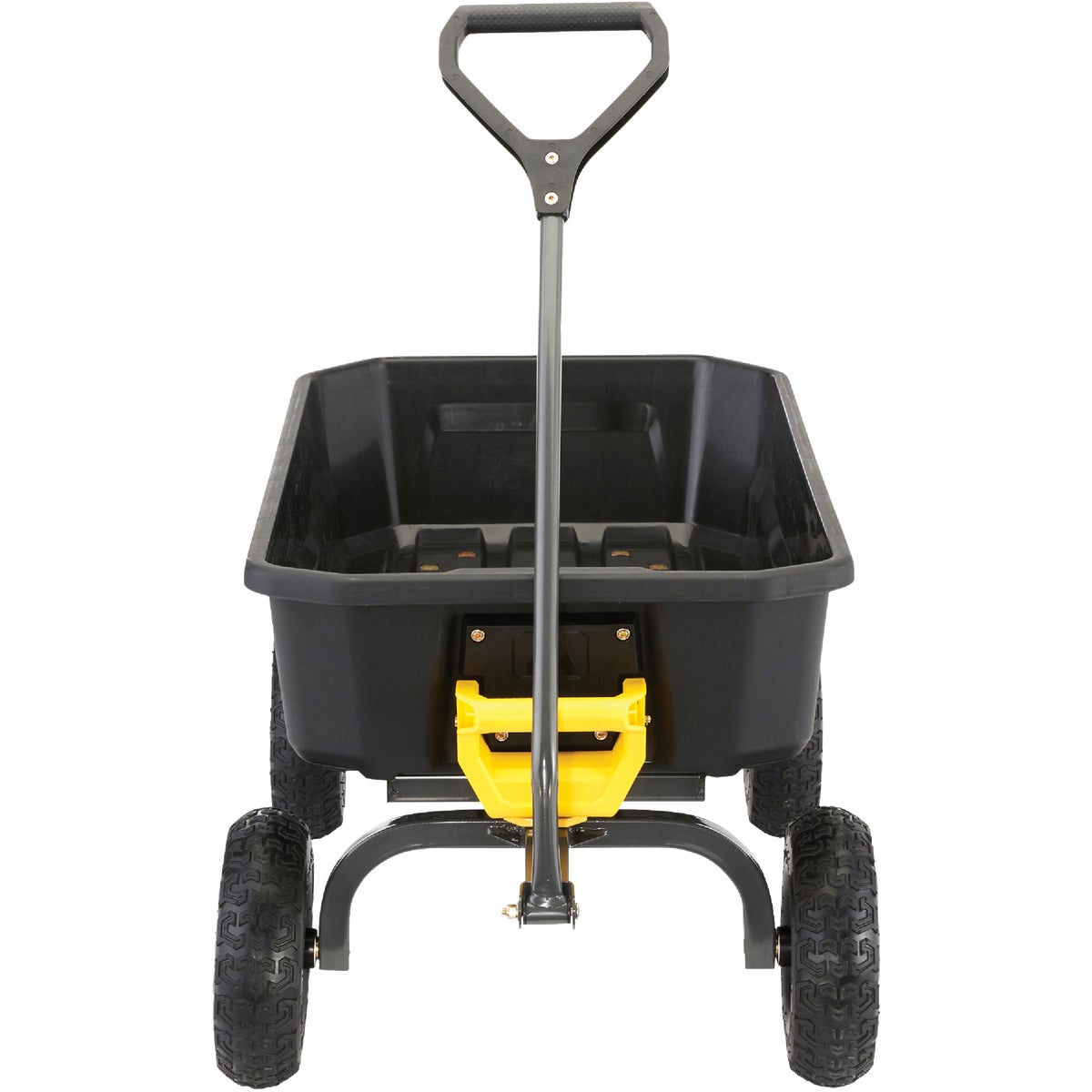 Gorilla Carts 4 Cu. Ft. 600 Lb. Poly Garden Dump Cart Image 5