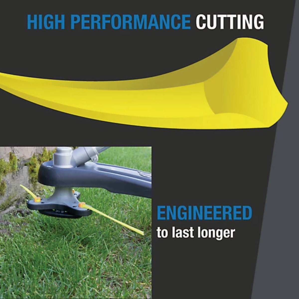 Shakespeare Ballistic 0.080 In. x 320 Ft. Tri-Edged Trimmer Line with Cutter Image 2