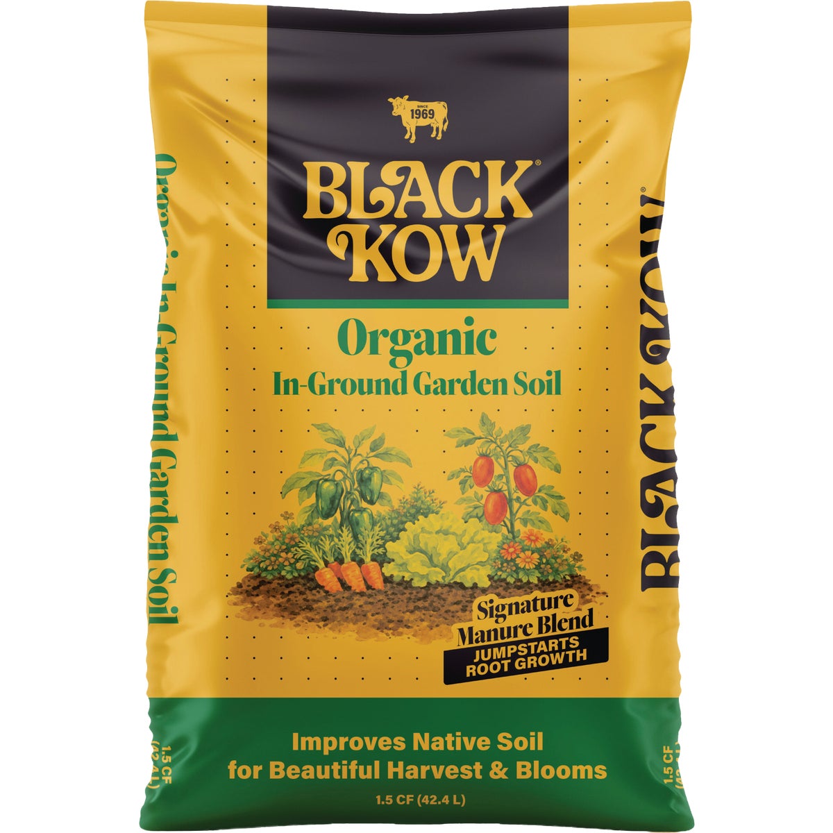 Black Kow 1.5 Cu. Ft. Organic In Ground Garden Soil