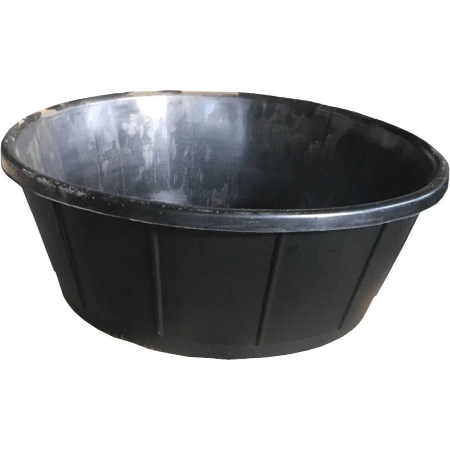 Master Rancher 15 Gal. Black Heavy-Duty Rubber Feed Pan Image 1