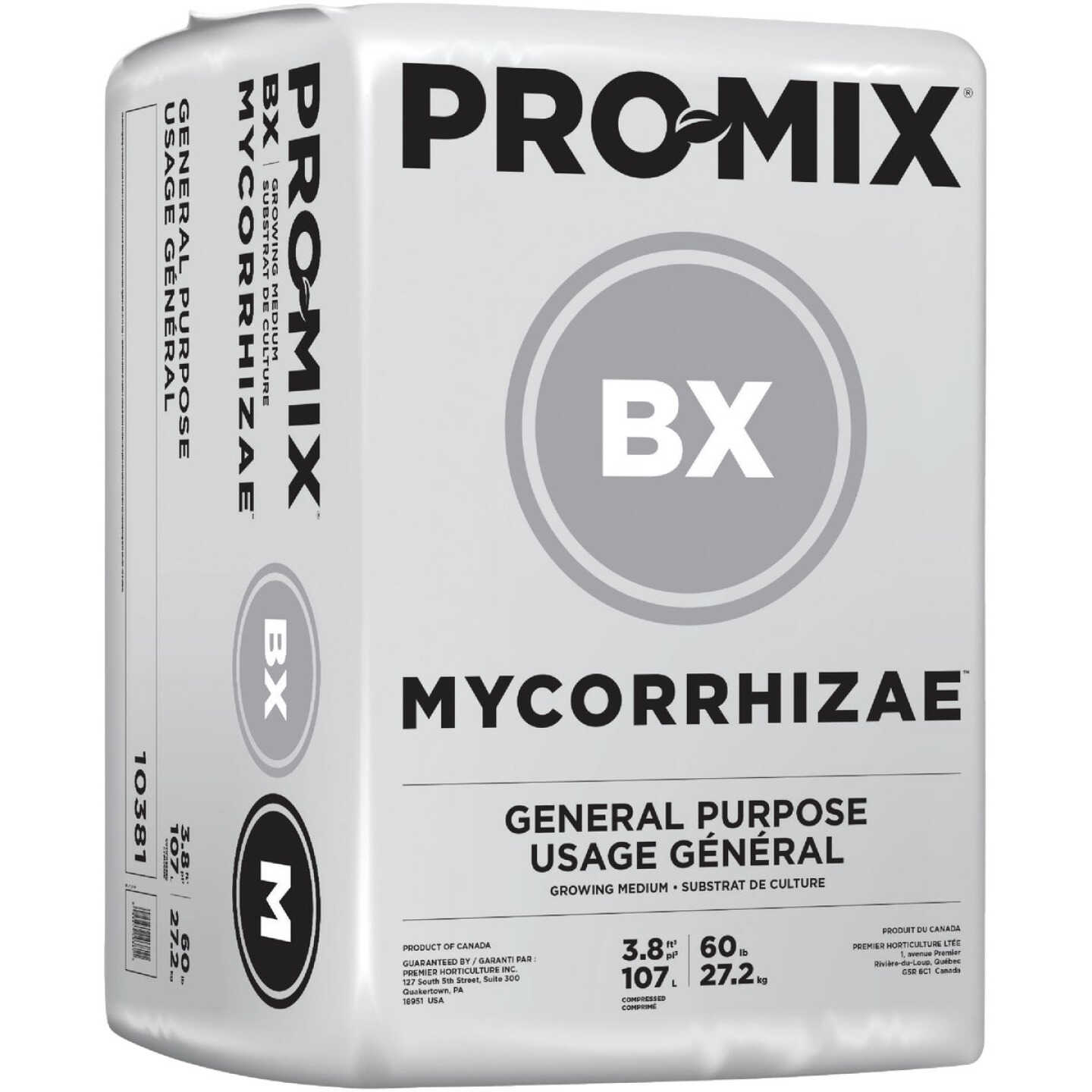 Pro-Mix BX Bifungicide Mycorrihizae 3.8 Cu. Ft. 61 Lb. All Purpose Potting Soil Image 1