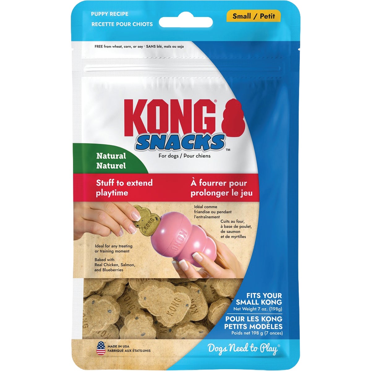 Kong 7 Oz. Stuff 'N Chicken & Rice Puppy Treat